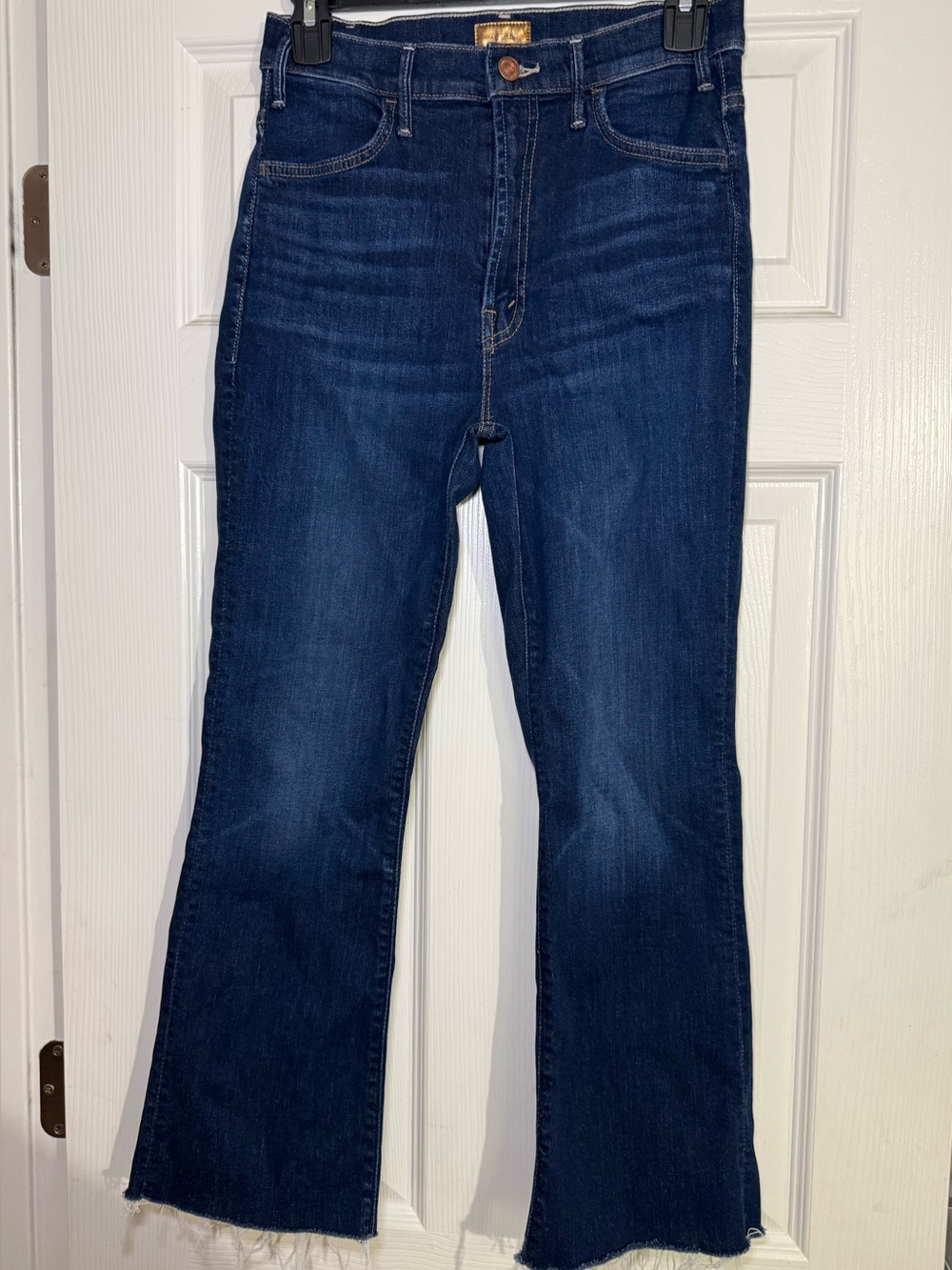 MOTHER LIL’ HUSTLER ANKLE FRAY JEANS size 27